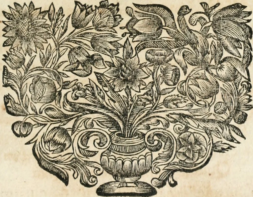 An illustration from Cistercium bis-tertium seu Historia elogialis, in qua sacerrimi ordinis cisterciensis anno Domini 1698 à sui origine sexies, seu bis-ter saecularis primordia, incrementa, praeclara gesta ... connexiones cum religiosis ordinibus, coenobiorum series per terras austriacas ., 1700, leaf 296