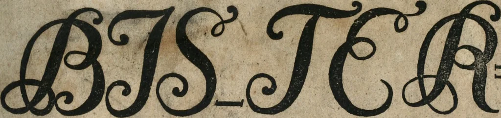 An illustration from Cistercium bis-tertium seu Historia elogialis, in qua sacerrimi ordinis cisterciensis anno Domini 1698 à sui origine sexies, seu bis-ter saecularis primordia, incrementa, praeclara gesta ... connexiones cum religiosis ordinibus, coenobiorum series per terras austriacas ., 1700, leaf 4