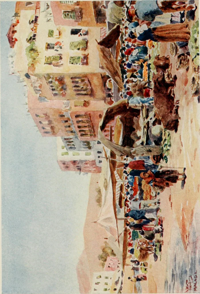 An illustration from Cathedral cities of Spain, 1909, leaf 106