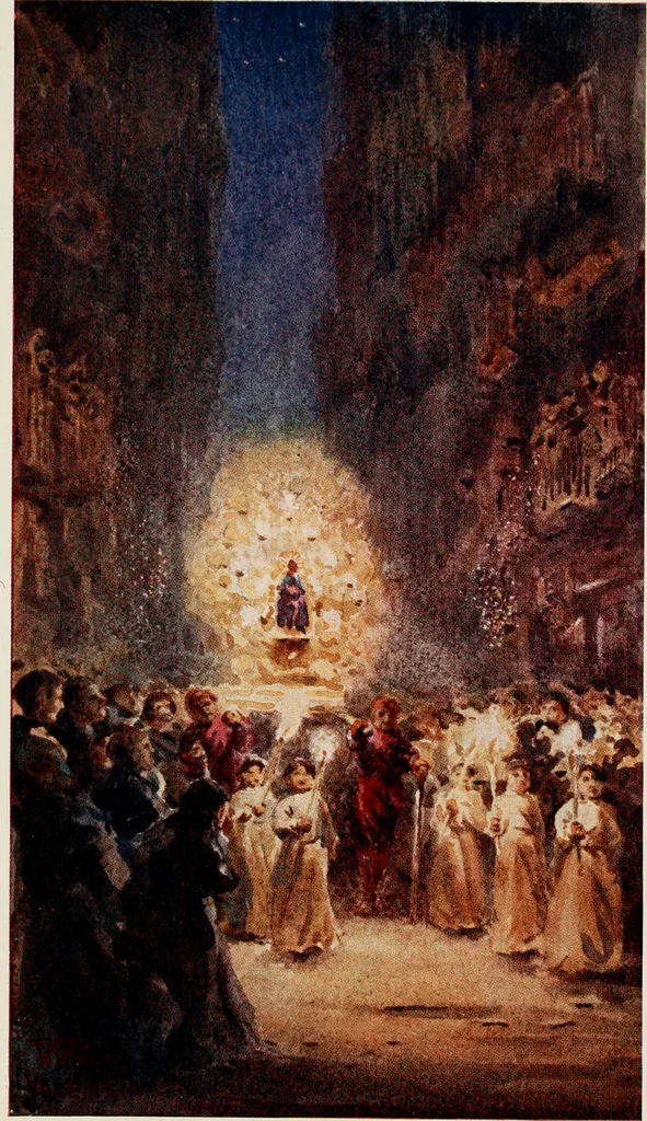 An illustration from Cathedral cities of Spain, 1909, leaf 118