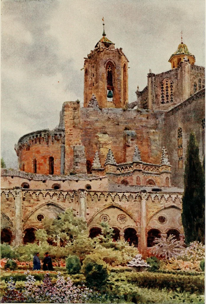 An illustration from Cathedral cities of Spain, 1909, leaf 140