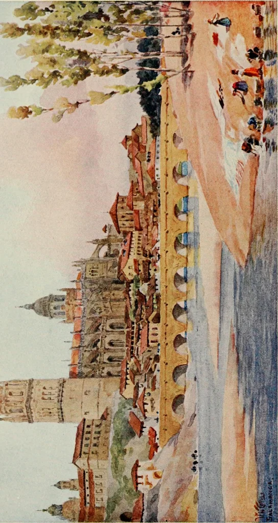 An illustration from Cathedral cities of Spain, 1909, leaf 192