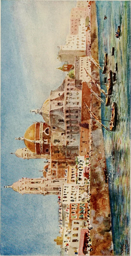 An illustration from Cathedral cities of Spain, 1909, leaf 20
