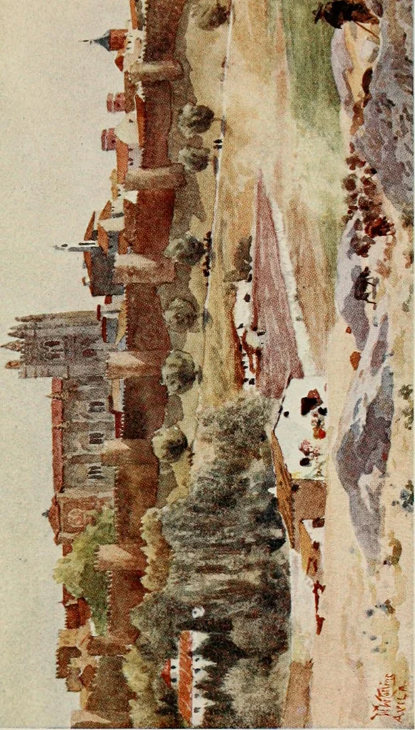 An illustration from Cathedral cities of Spain, 1909, leaf 212