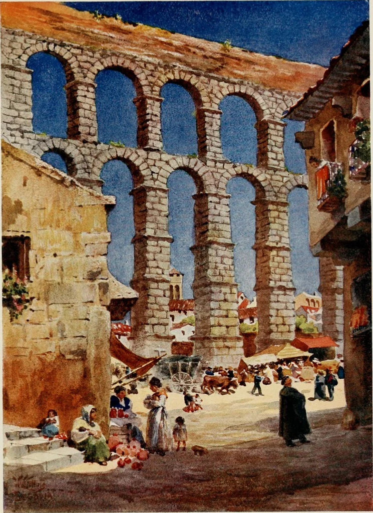An illustration from Cathedral cities of Spain, 1909, leaf 230