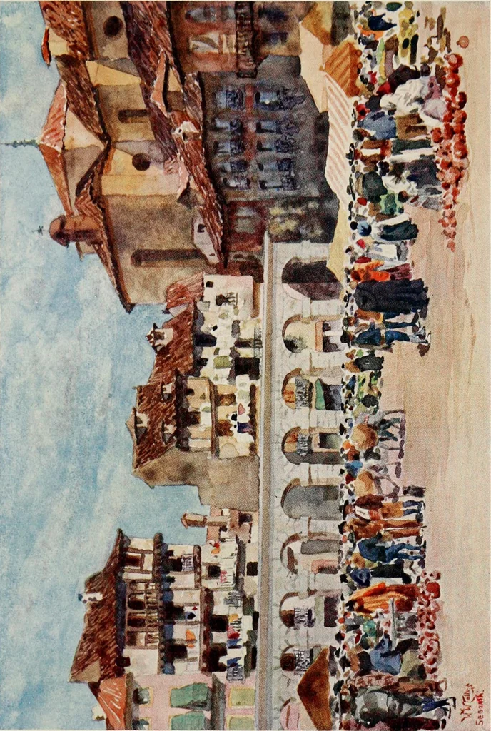 An illustration from Cathedral cities of Spain, 1909, leaf 236