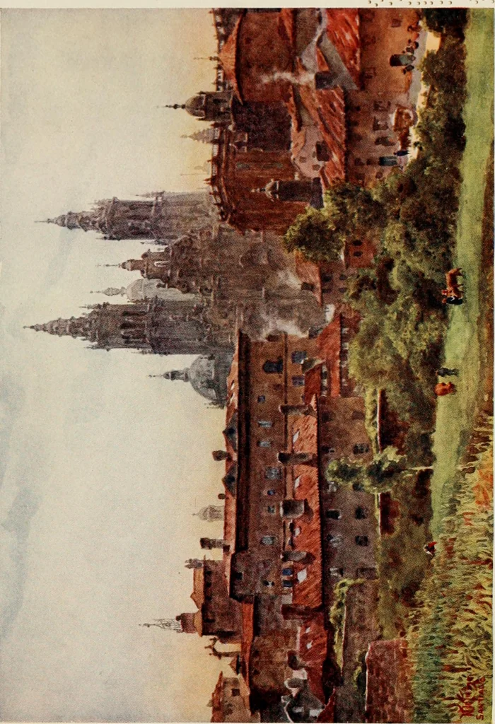 An illustration from Cathedral cities of Spain, 1909, leaf 262