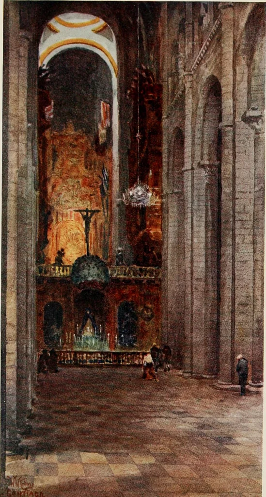 An illustration from Cathedral cities of Spain, 1909, leaf 266