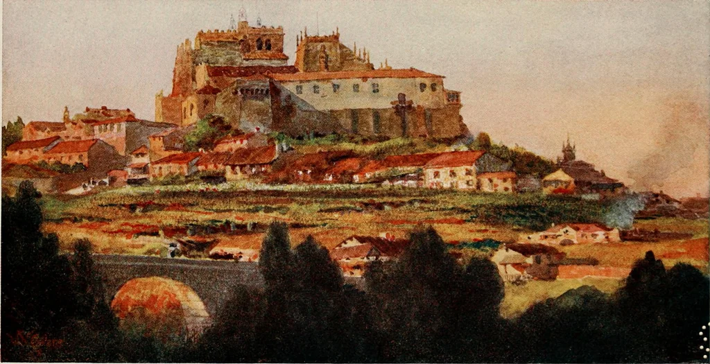 An illustration from Cathedral cities of Spain, 1909, leaf 276