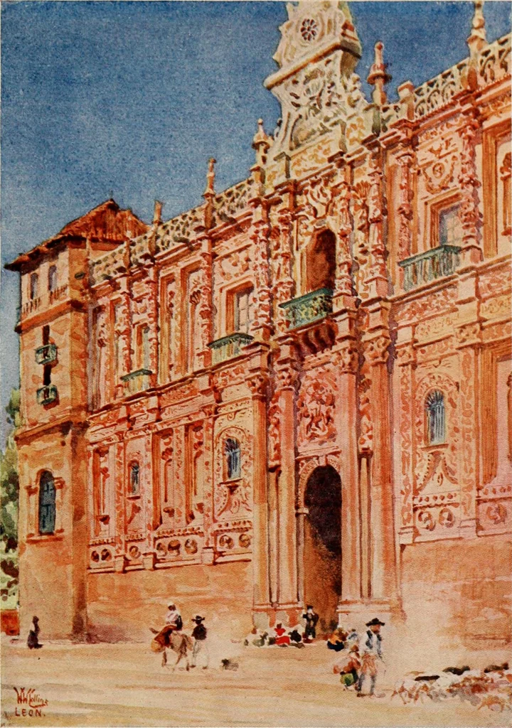 An illustration from Cathedral cities of Spain, 1909, leaf 306