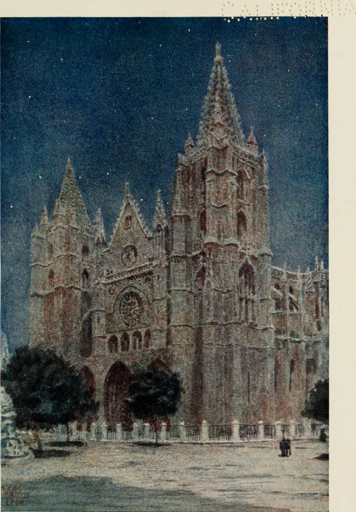 An illustration from Cathedral cities of Spain, 1909, leaf 316