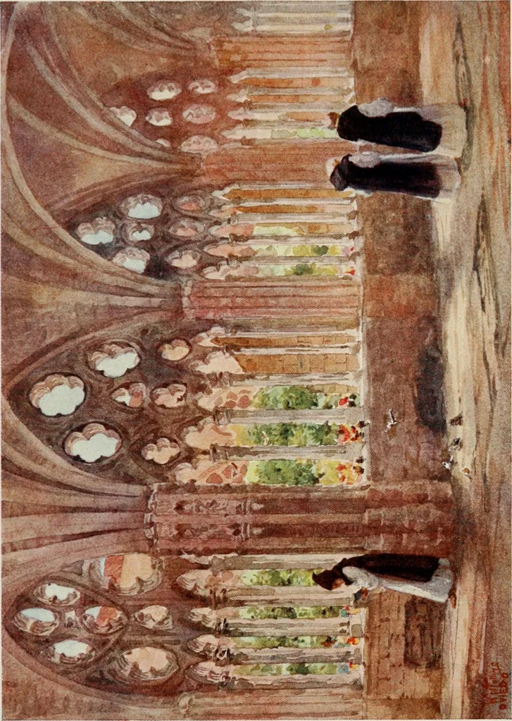 An illustration from Cathedral cities of Spain, 1909, leaf 328