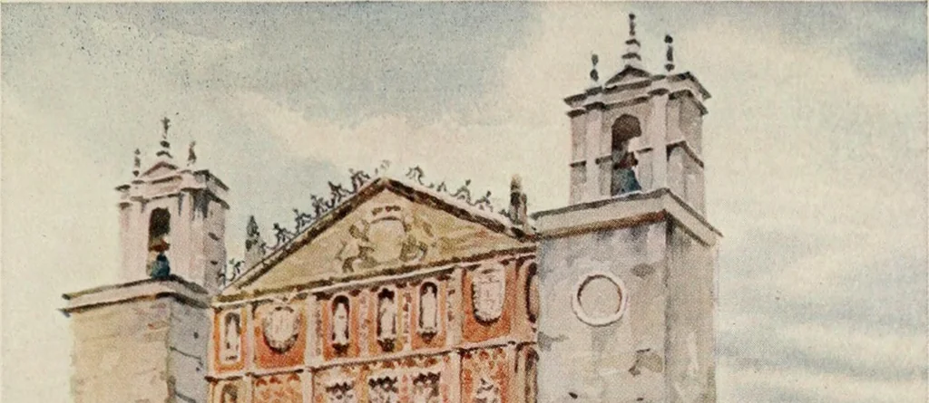 An illustration from Cathedral cities of Spain, 1909, leaf 336