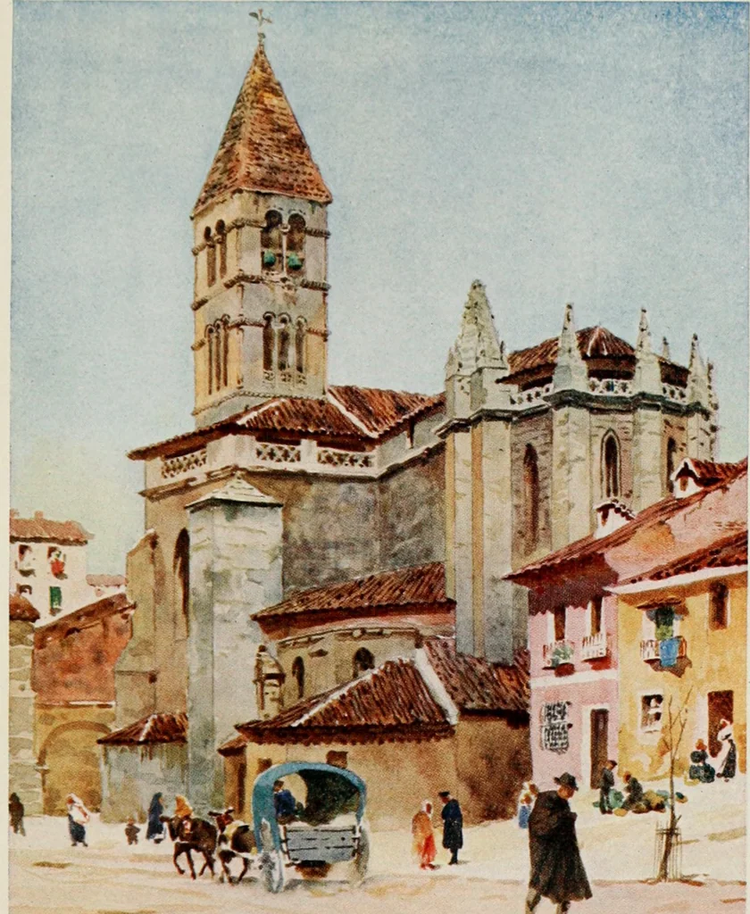 An illustration from Cathedral cities of Spain, 1909, leaf 340