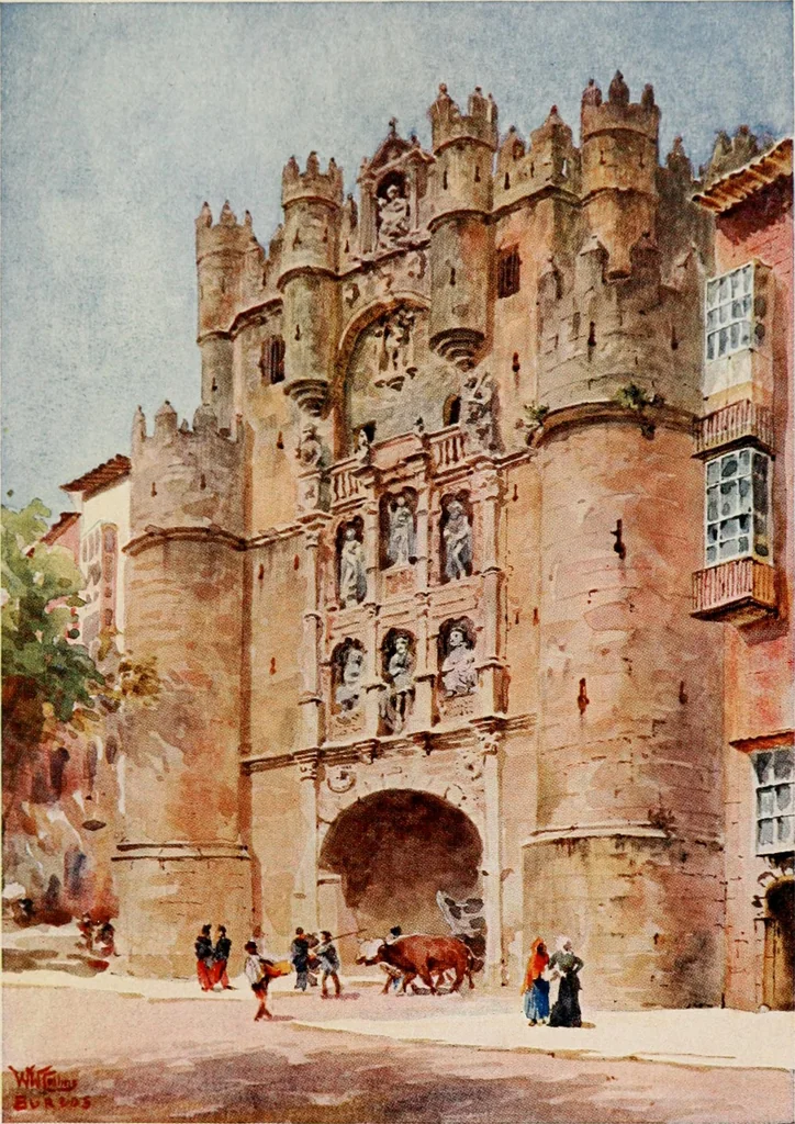 An illustration from Cathedral cities of Spain, 1909, leaf 354