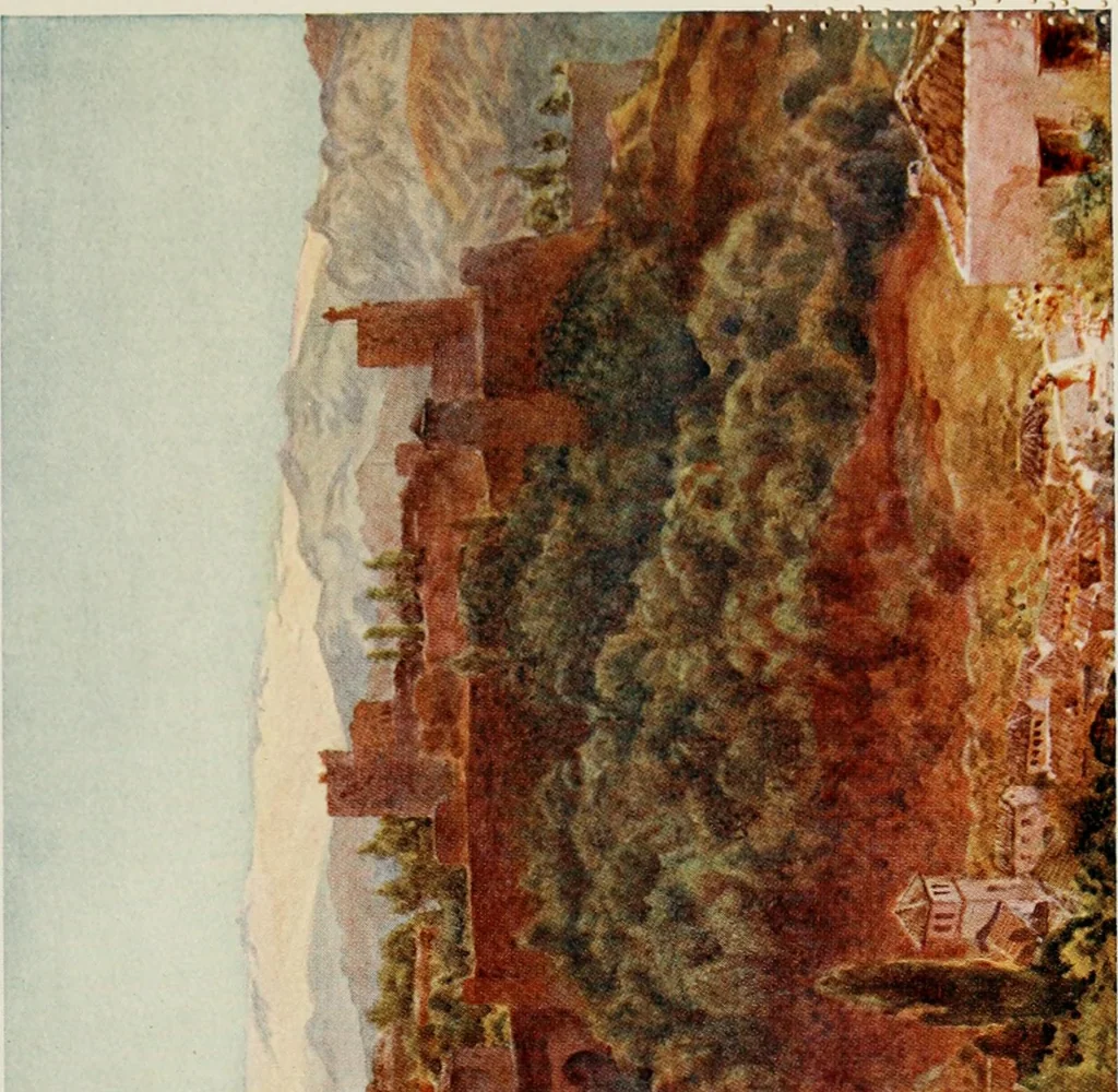 An illustration from Cathedral cities of Spain, 1909, leaf 74