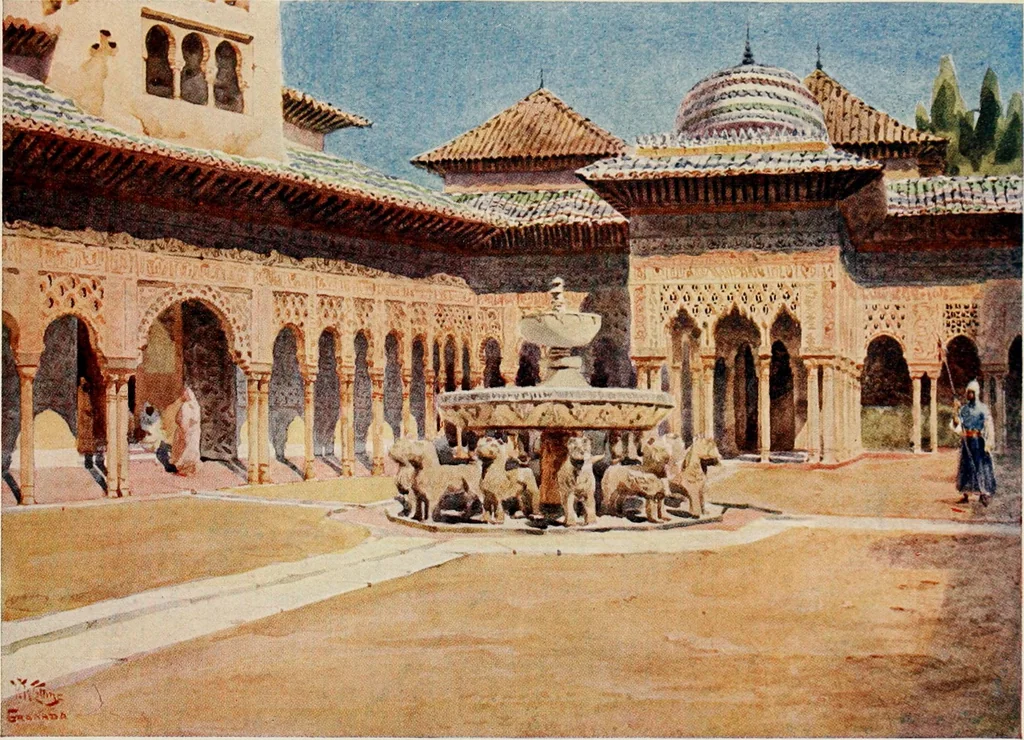 An illustration from Cathedral cities of Spain, 1909, leaf 80