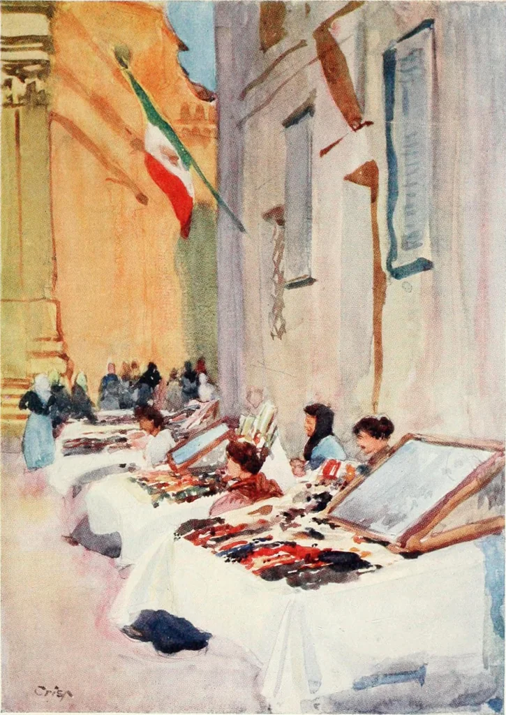 An illustration from The cities of Romagna and the Marches, 1913, leaf 218