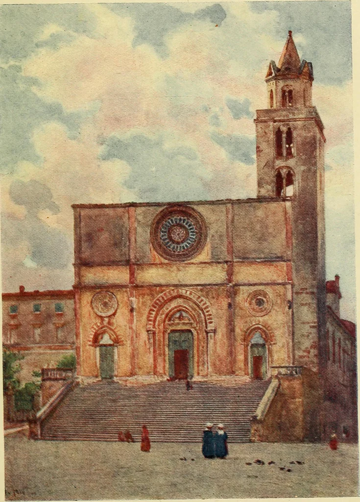 An illustration from The cities of Umbria, 1905, leaf 122