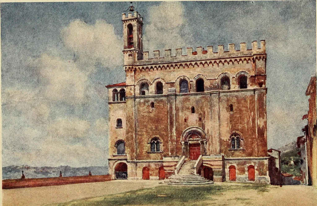 An illustration from The cities of Umbria, 1905, leaf 167