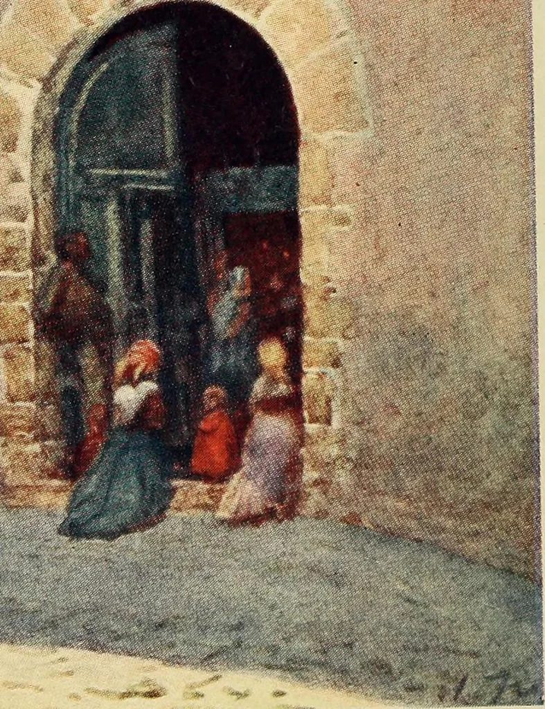 An illustration from The cities of Umbria, 1905, leaf 53