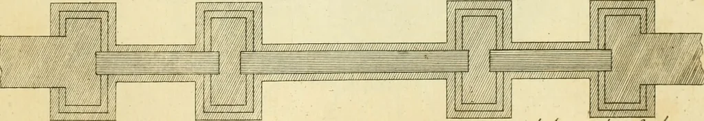 An illustration from The city and country builder's and workman's treasury of designs : or, The art of drawing and working the ornamental parts of architecture. Illustrated by upwards of four hundred grand designs, neatly engraved one hundred and eighty-fix Copper plates, for piers, gates, doors, windowns, niches, buffets, cisterns, chimney pieces, tabernacle frames, pavements, frets, gulochi's, pulpits, types, altar pieces, monuments, fonts, obelisques, pedestals, for sun-dials, busto's and stone tables, book-cafes, cielings and iron works ; proprortioned by Aliquot Pars ; with an appendix of fourteen plates of strusses for girders and beams, different sorts of rafters, and a variety of roofs, &c ; to which are prefix'd the five orders of columns, according to Andrea Palladio ; whose members are apportioned by Aliquot Pars, in a more easy manner, than has yet been done ; the whole interspersed with sure rules for working all the varieties of raking members in pediments, modilions, &c. the like, for the immediate use of workmen, never published before in any language, 1741, leaf 132