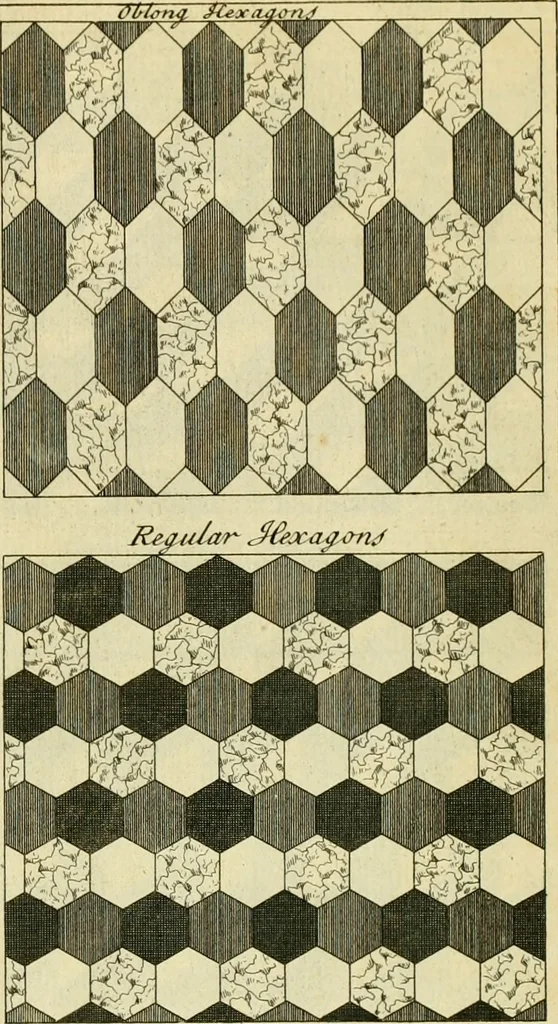 An illustration from The city and country builder's and workman's treasury of designs : or, The art of drawing and working the ornamental parts of architecture. Illustrated by upwards of four hundred grand designs, neatly engraved one hundred and eighty-fix Copper plates, for piers, gates, doors, windowns, niches, buffets, cisterns, chimney pieces, tabernacle frames, pavements, frets, gulochi's, pulpits, types, altar pieces, monuments, fonts, obelisques, pedestals, for sun-dials, busto's and stone tables, book-cafes, cielings and iron works ; proprortioned by Aliquot Pars ; with an appendix of fourteen plates of strusses for girders and beams, different sorts of rafters, and a variety of roofs, &c ; to which are prefix'd the five orders of columns, according to Andrea Palladio ; whose members are apportioned by Aliquot Pars, in a more easy manner, than has yet been done ; the whole interspersed with sure rules for working all the varieties of raking members in pediments, modilions, &c. the like, for the immediate use of workmen, never published before in any language, 1741, leaf 214