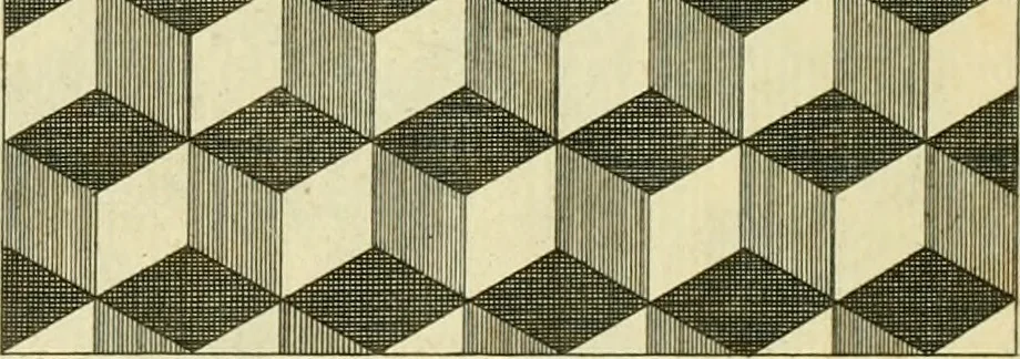 An illustration from The city and country builder's and workman's treasury of designs : or, The art of drawing and working the ornamental parts of architecture. Illustrated by upwards of four hundred grand designs, neatly engraved one hundred and eighty-fix Copper plates, for piers, gates, doors, windowns, niches, buffets, cisterns, chimney pieces, tabernacle frames, pavements, frets, gulochi's, pulpits, types, altar pieces, monuments, fonts, obelisques, pedestals, for sun-dials, busto's and stone tables, book-cafes, cielings and iron works ; proprortioned by Aliquot Pars ; with an appendix of fourteen plates of strusses for girders and beams, different sorts of rafters, and a variety of roofs, &c ; to which are prefix'd the five orders of columns, according to Andrea Palladio ; whose members are apportioned by Aliquot Pars, in a more easy manner, than has yet been done ; the whole interspersed with sure rules for working all the varieties of raking members in pediments, modilions, &c. the like, for the immediate use of workmen, never published before in any language, 1741, leaf 216