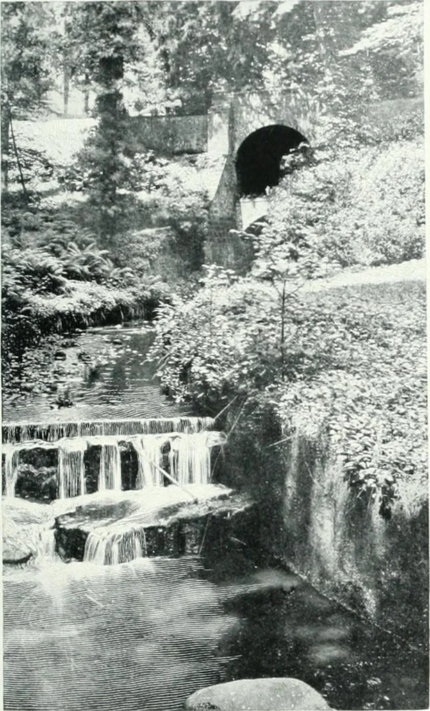 An illustration from City development, a study of parks, gardens, and culture-institutes; a report to the Carnegie Dunfermline trust, 1904, leaf 112