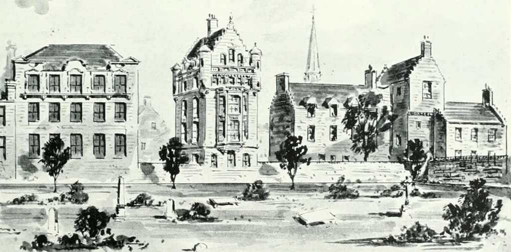 An illustration from City development, a study of parks, gardens, and culture-institutes; a report to the Carnegie Dunfermline trust, 1904, leaf 166