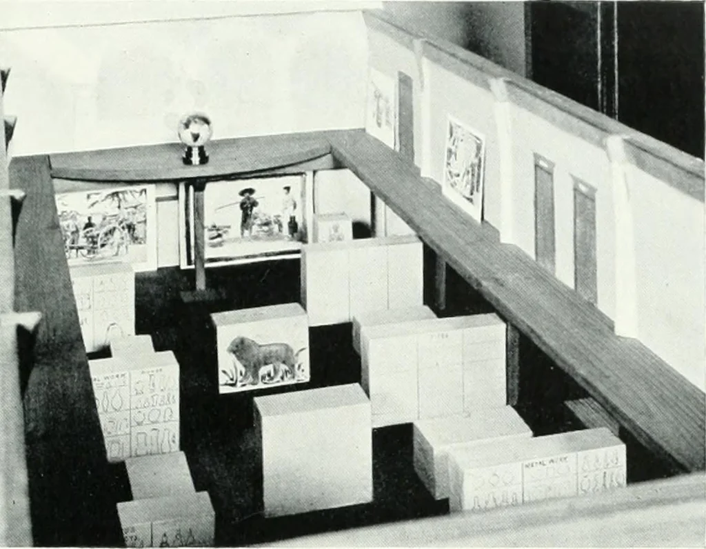 An illustration from City development, a study of parks, gardens, and culture-institutes; a report to the Carnegie Dunfermline trust, 1904, leaf 182