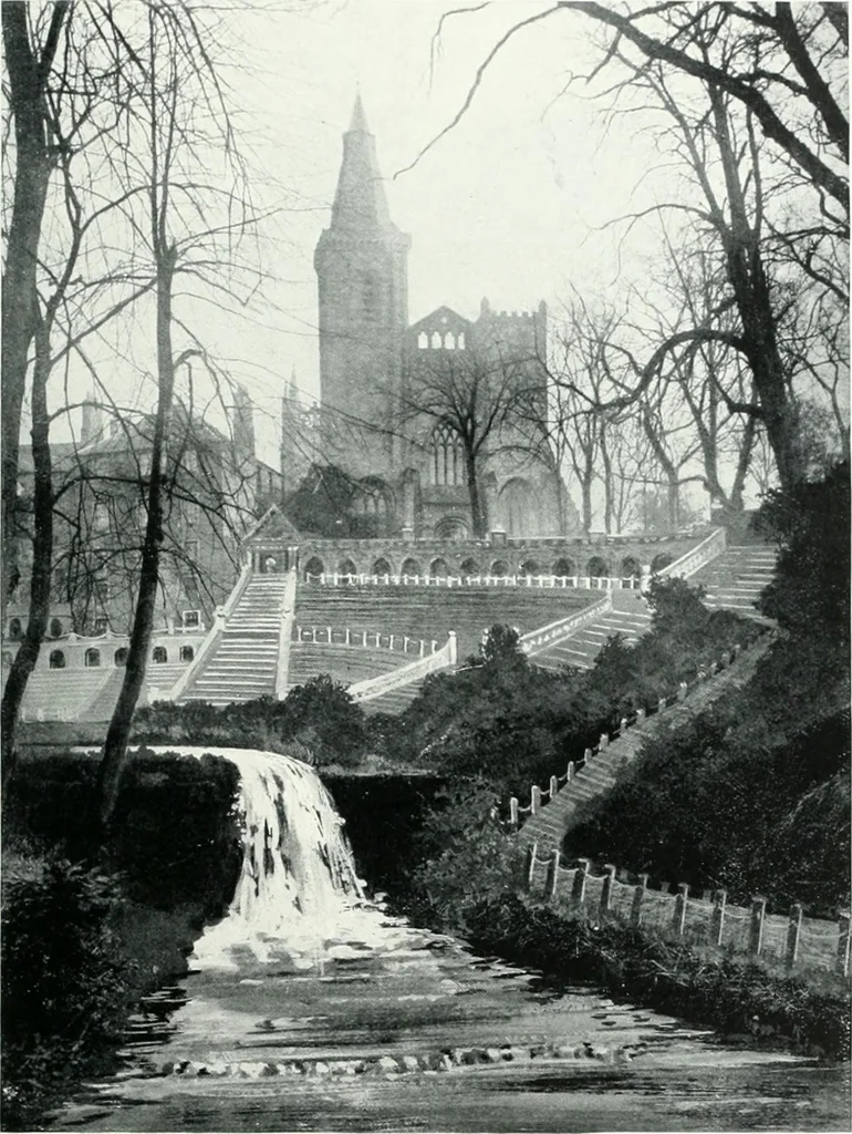An illustration from City development, a study of parks, gardens, and culture-institutes; a report to the Carnegie Dunfermline trust, 1904, leaf 194