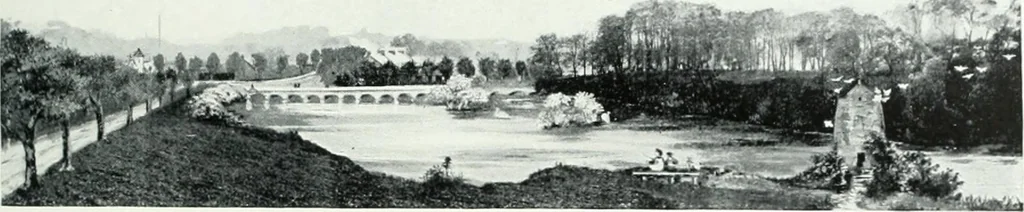An illustration from City development, a study of parks, gardens, and culture-institutes; a report to the Carnegie Dunfermline trust, 1904, leaf 36