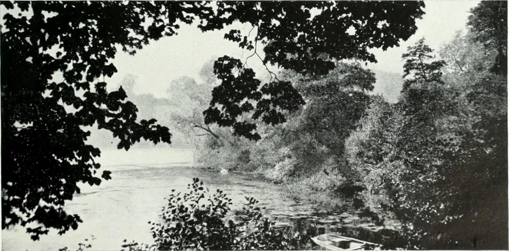 An illustration from City development, a study of parks, gardens, and culture-institutes; a report to the Carnegie Dunfermline trust, 1904, leaf 36