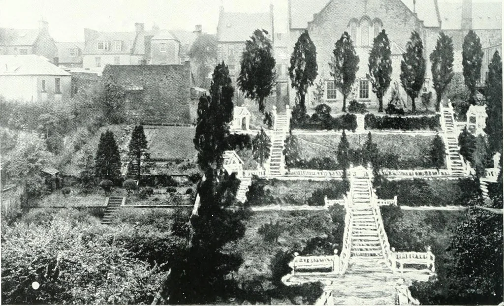 An illustration from City development, a study of parks, gardens, and culture-institutes; a report to the Carnegie Dunfermline trust, 1904, leaf 93