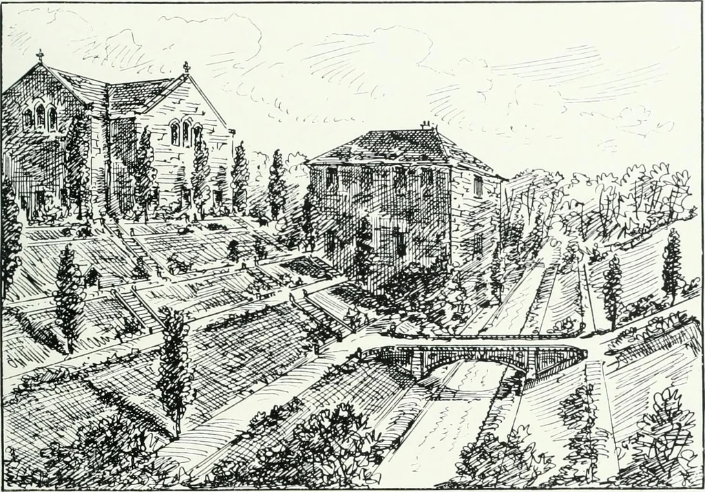 An illustration from City development, a study of parks, gardens, and culture-institutes; a report to the Carnegie Dunfermline trust, 1904, leaf 94