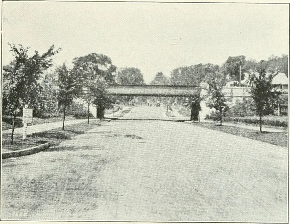 An illustration from City plan for Akron, prepared for Chamber of commerce, 1919, leaf 46