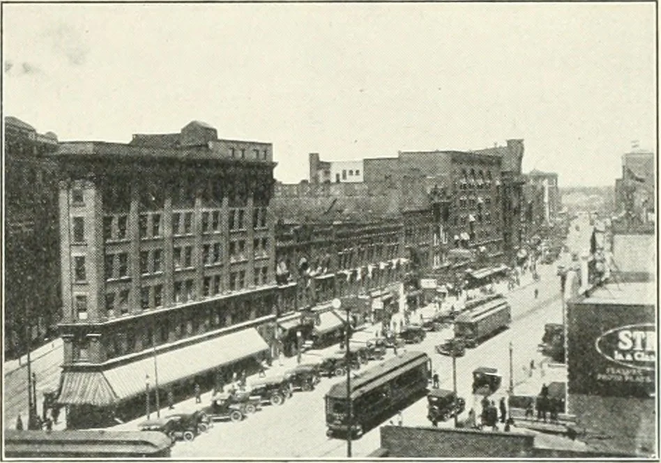 An illustration from City plan for Akron, prepared for Chamber of commerce, 1919, leaf 52