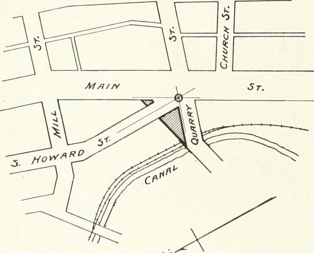An illustration from City plan for Akron, prepared for Chamber of commerce, 1919, leaf 53