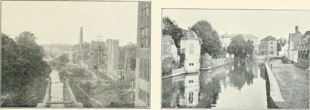 An illustration from City plan for Akron, prepared for Chamber of commerce, 1919, leaf 54