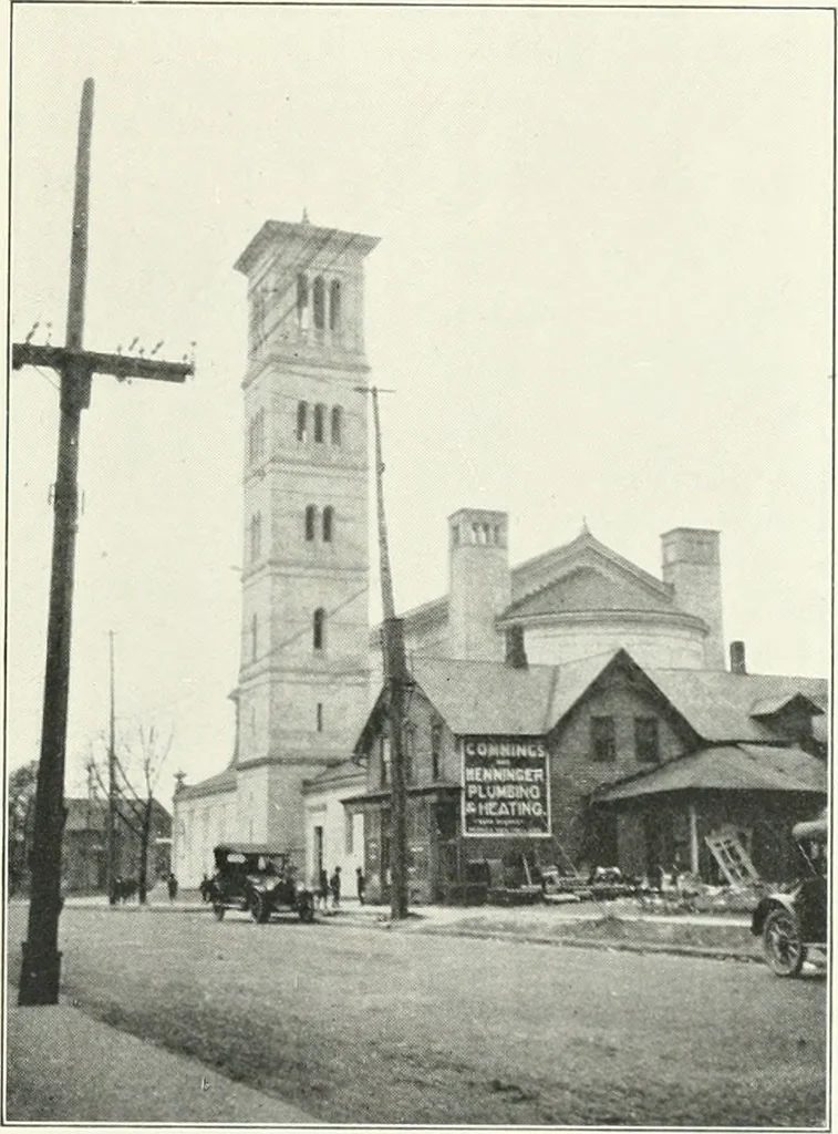 An illustration from City plan for Akron, prepared for Chamber of commerce, 1919, leaf 54