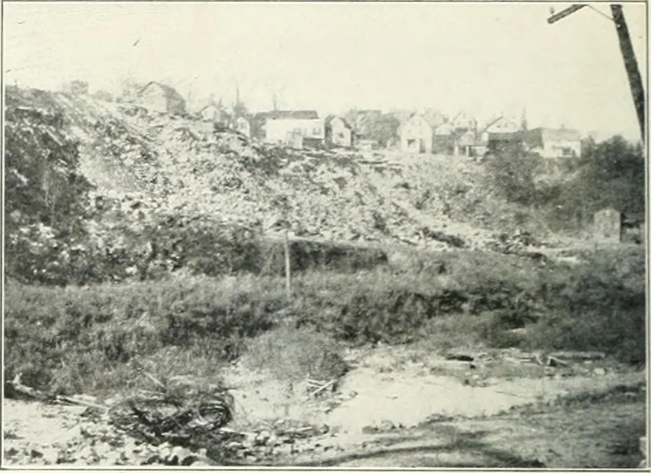 An illustration from City plan for Akron, prepared for Chamber of commerce, 1919, leaf 57