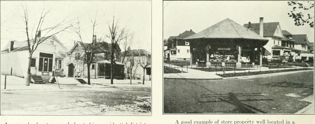 An illustration from City plan for Akron, prepared for Chamber of commerce, 1919, leaf 63