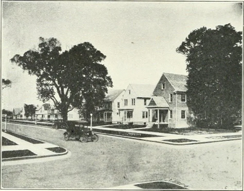 An illustration from City plan for Akron, prepared for Chamber of commerce, 1919, leaf 69