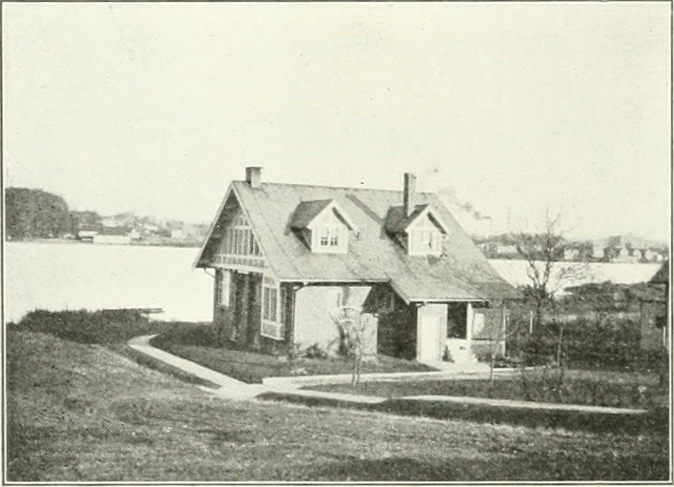 An illustration from City plan for Akron, prepared for Chamber of commerce, 1919, leaf 71