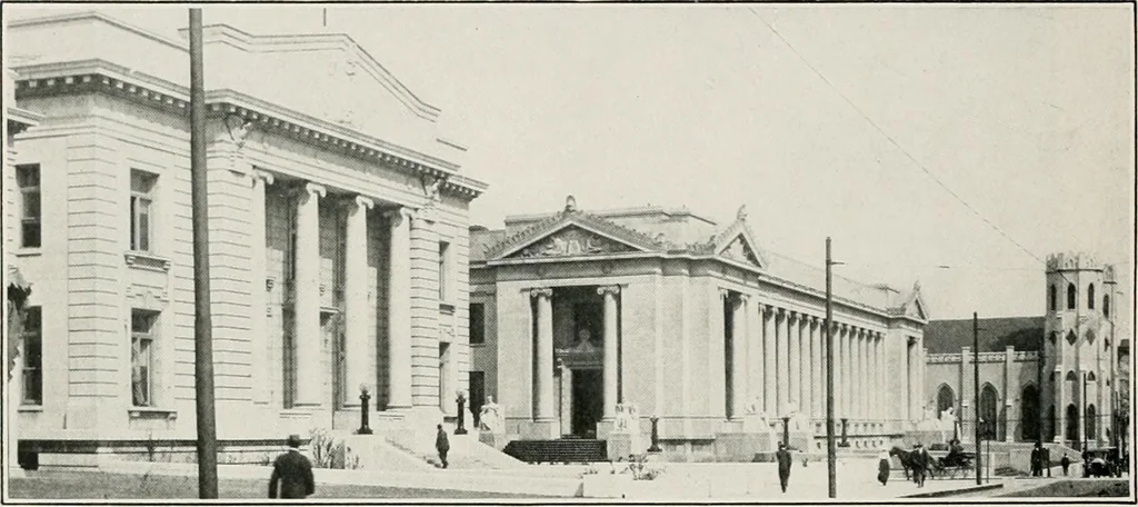 An illustration from City planning progress in the United States, 1917, 1917, leaf 107