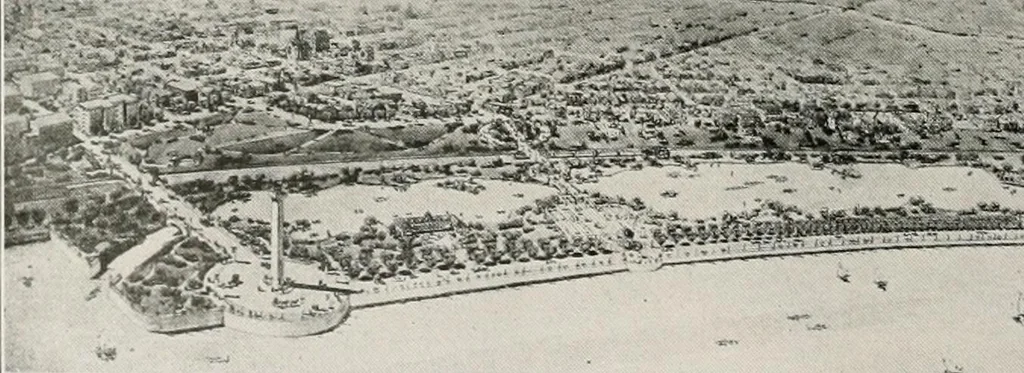 An illustration from City planning progress in the United States, 1917, 1917, leaf 109