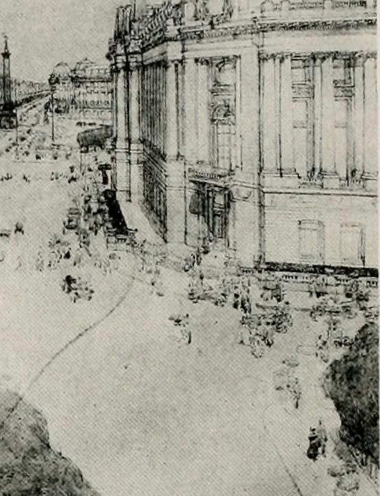 An illustration from City planning progress in the United States, 1917, 1917, leaf 111