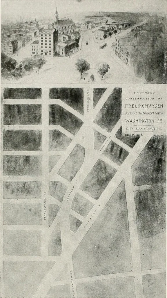 An illustration from City planning progress in the United States, 1917, 1917, leaf 121