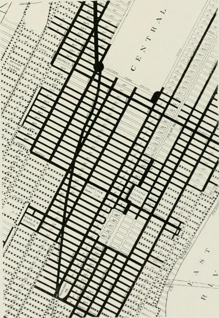 An illustration from City planning progress in the United States, 1917, 1917, leaf 132